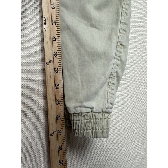 ZARA X-Small Beige Drawstring Joggers Sweatpants Pants Sports Athleisure - Picture 10 of 13